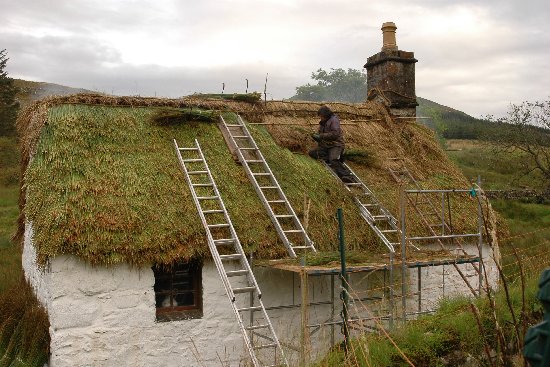 Scottish thatching